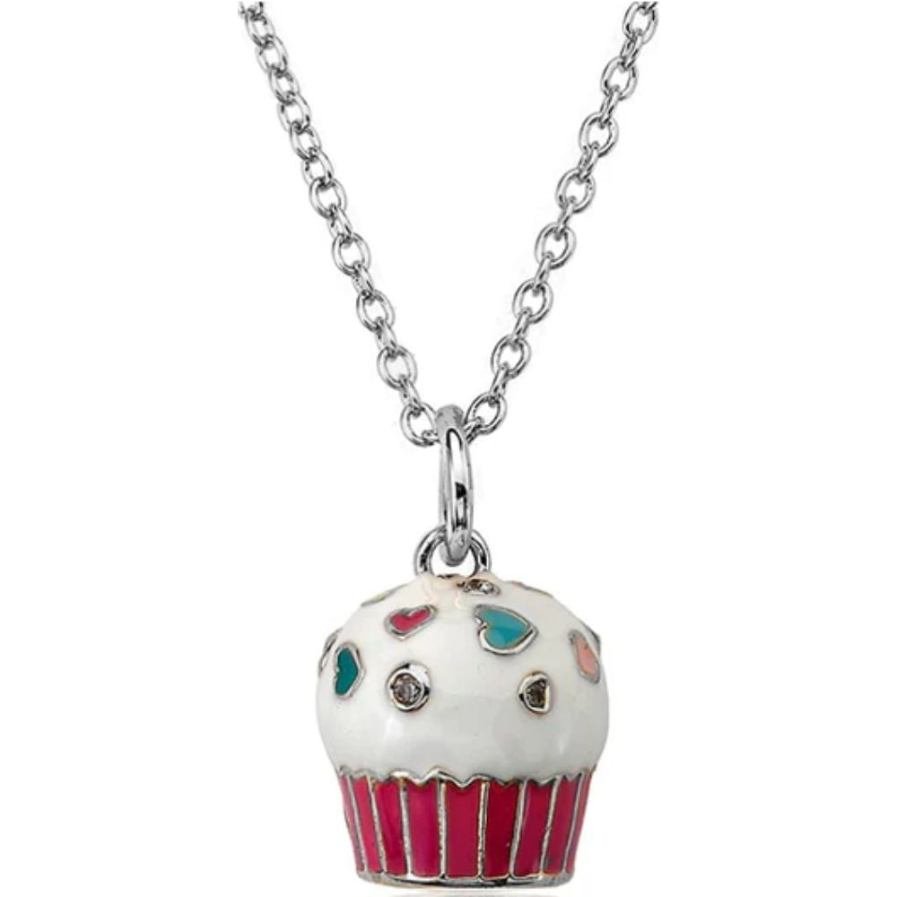 Child's Vanilla Cupcake Pendant by Twin Stars