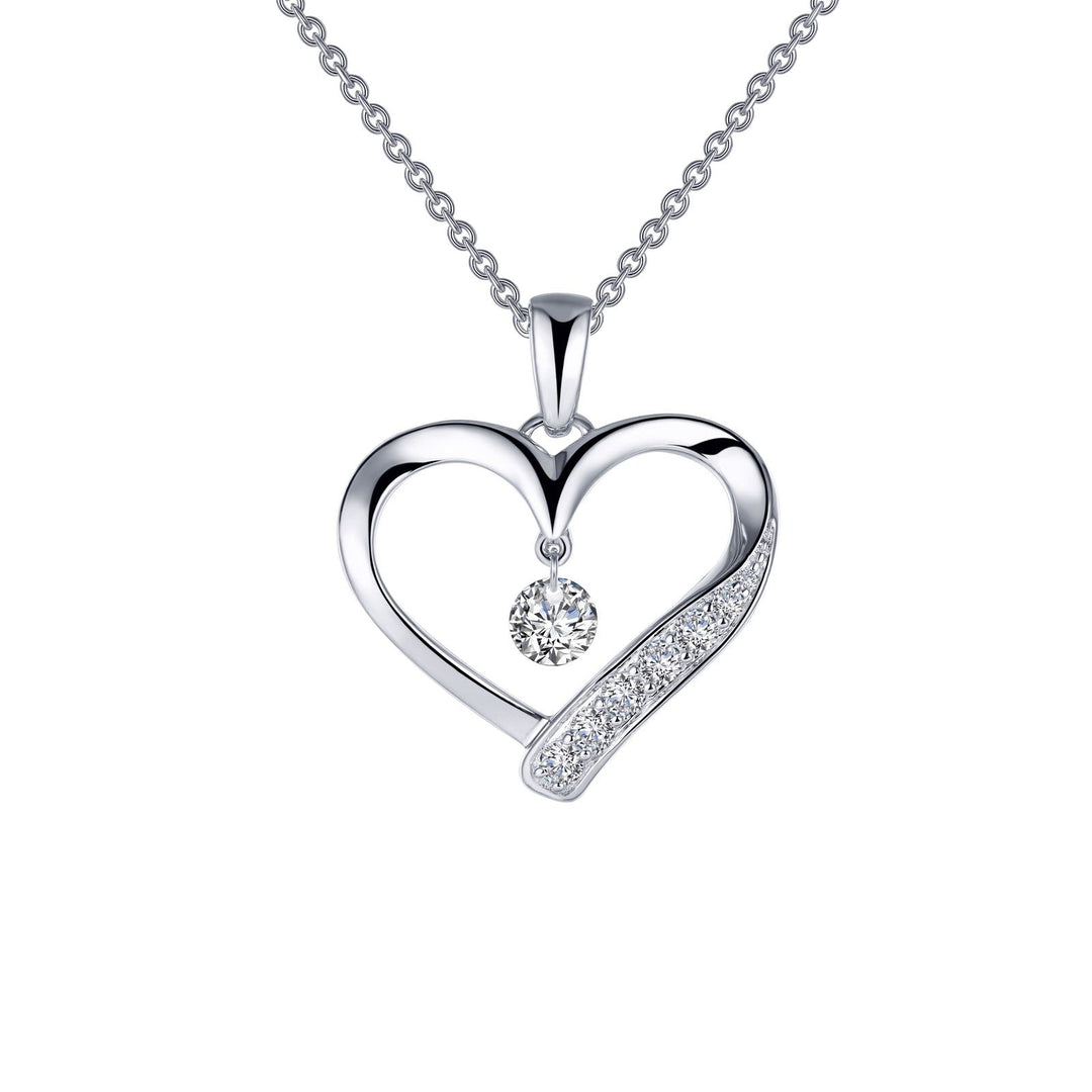 Open Heart Pendant Necklace by Lafonn