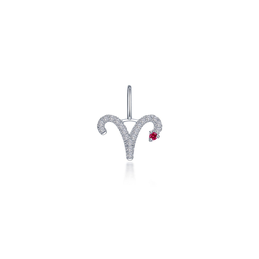 Aries Zodiac Charm Pendant by Lafonn