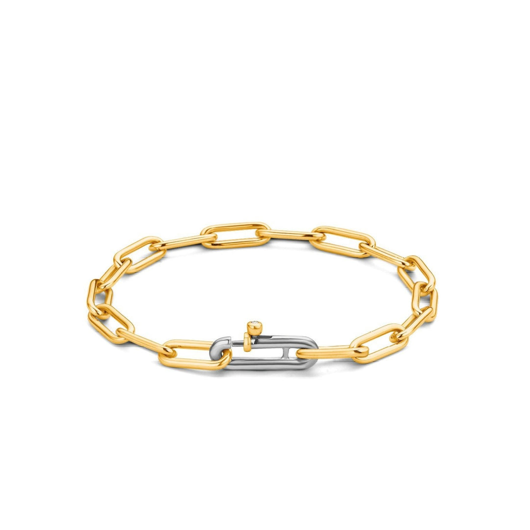 Small Paperclip Bracelet by TI SENTO - West Orange Jewelers