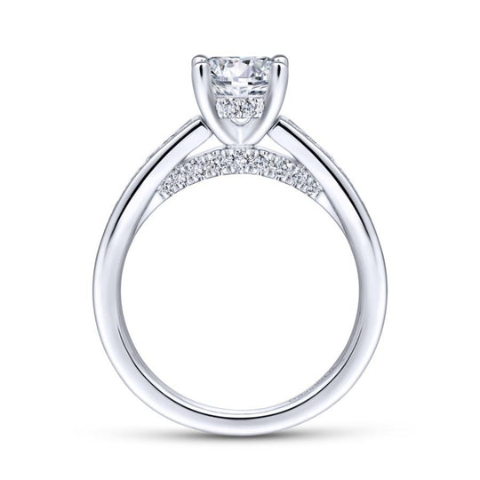 Engagement Ring – Channel Set by Gabriel&Co. - West Orange Jewelers