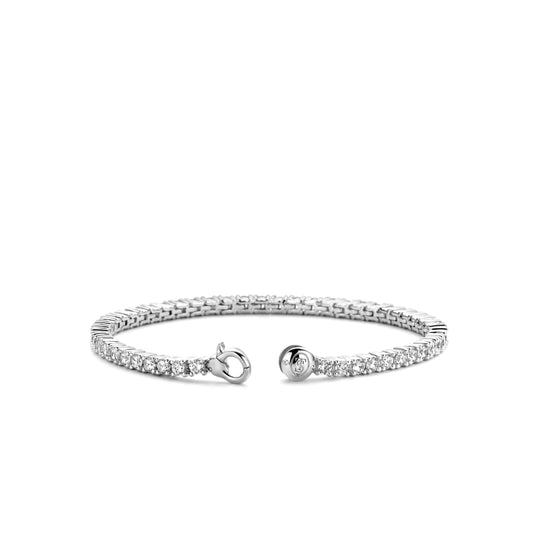 Zirconia Tennis Bracelet by TI SENTO