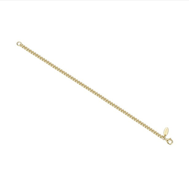 7" Yellow Cuban Link Bracelet by Lafonn - West Orange Jewelers