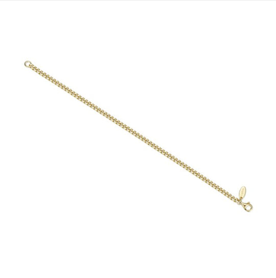 7" Yellow Cuban Link Bracelet by Lafonn - West Orange Jewelers