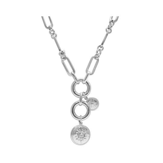 Charm & Chain Layered Necklace Set by ISLA (Set of 5) - West Orange Jewelers