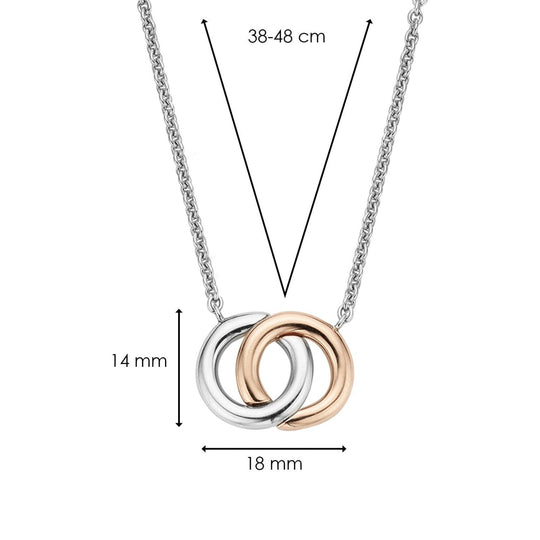 Entwined Necklace by TI SENTO - West Orange Jewelers