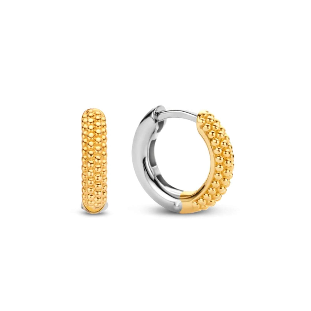 Gold-Plated Huggie Earring by TI SENTO