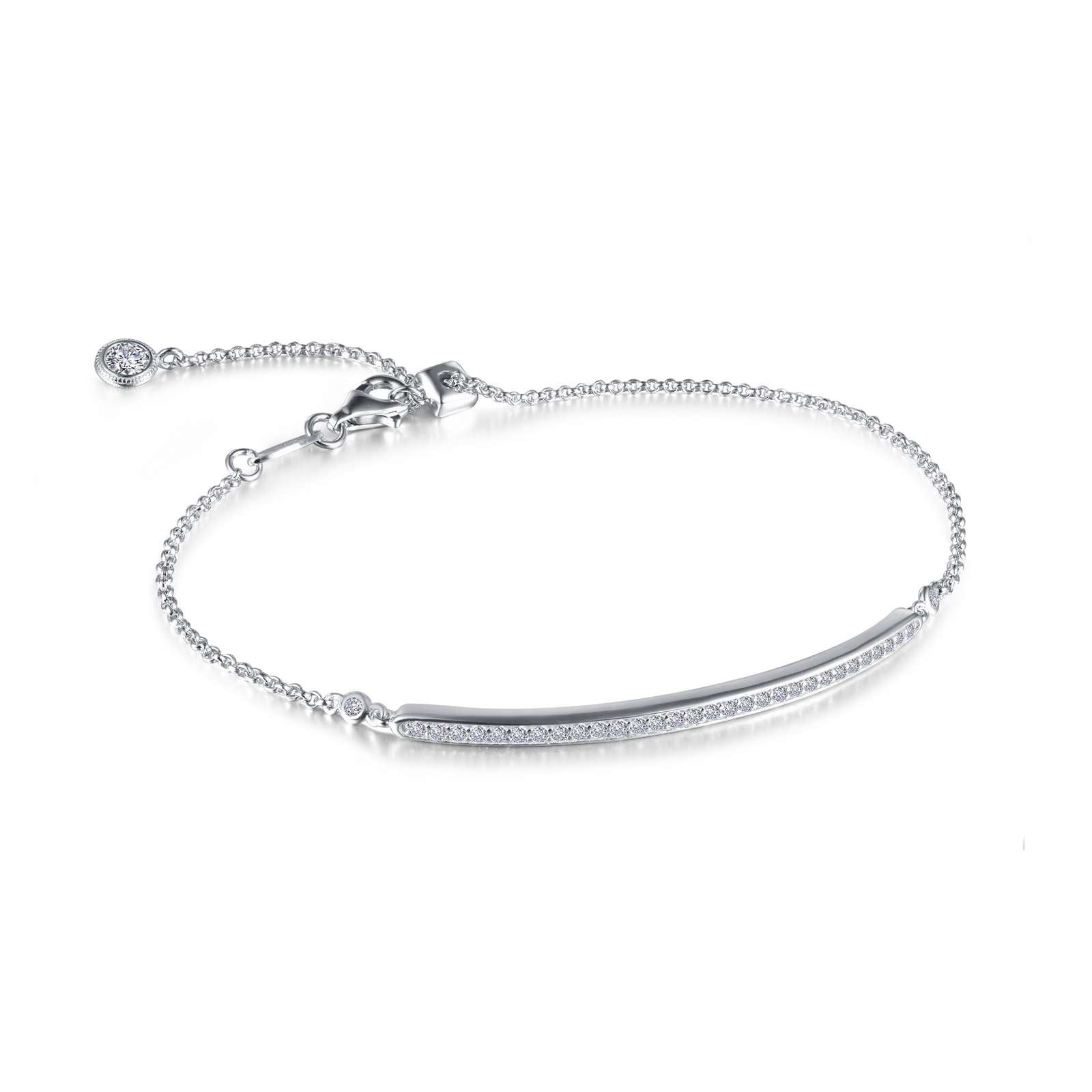 Lafonn 0.58 CTW Adjustable Bar Bracelet B0051CLP75 | Atlanta West Jewelry |  Douglasville, GA