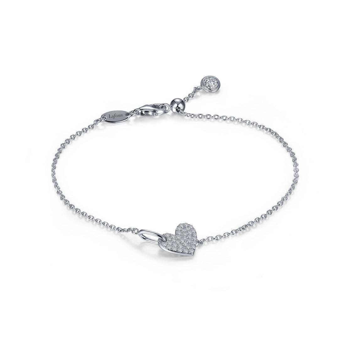 Shimmering Heart Bracelet by Lafonn