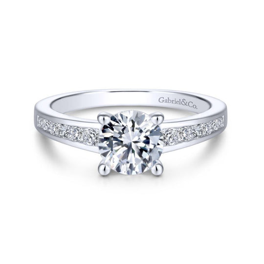 Engagement Ring – Channel Set by Gabriel&Co. - West Orange Jewelers