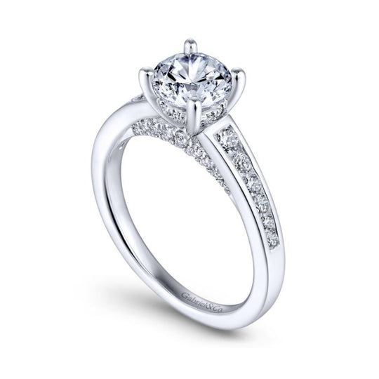 Engagement Ring – Channel Set by Gabriel&Co. - West Orange Jewelers