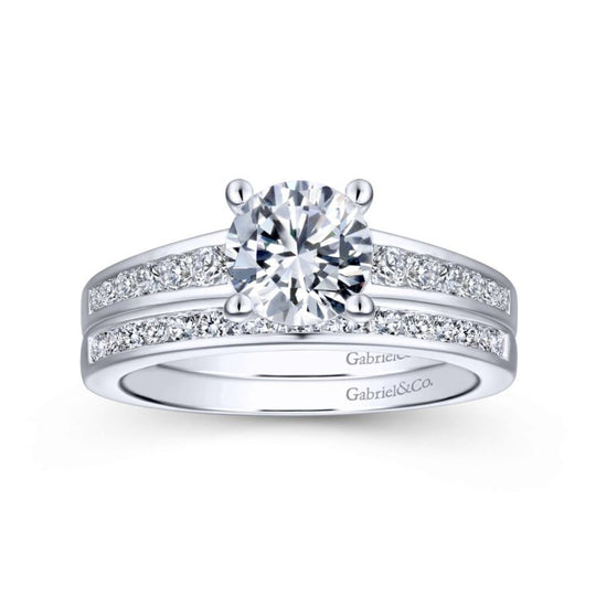 Engagement Ring – Channel Set by Gabriel&Co. - West Orange Jewelers