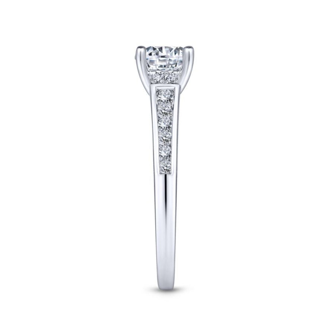 Engagement Ring – Channel Set by Gabriel&Co. - West Orange Jewelers