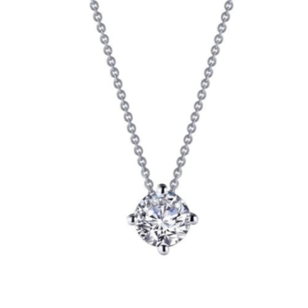Solitaire Pendant by Lafonn - West Orange Jewelers