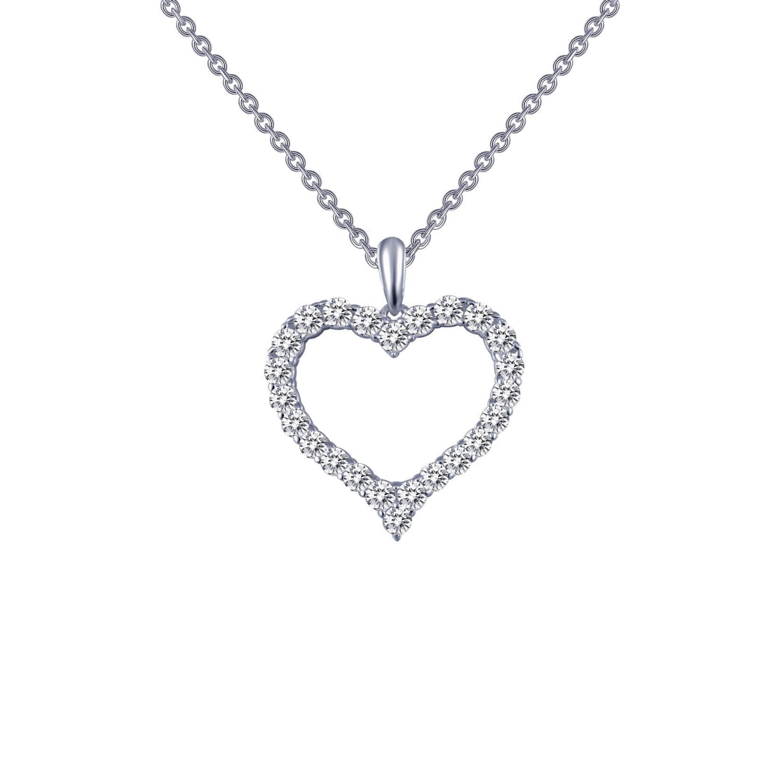 Open Heart Necklace by Lafonn - West Orange Jewelers