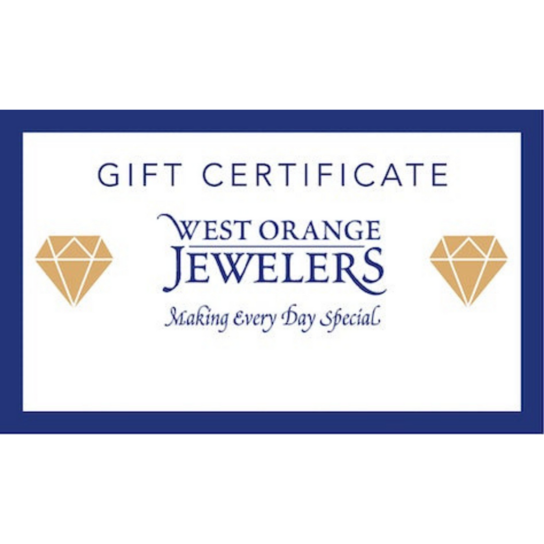 Gift Certificate - West Orange Jewelers