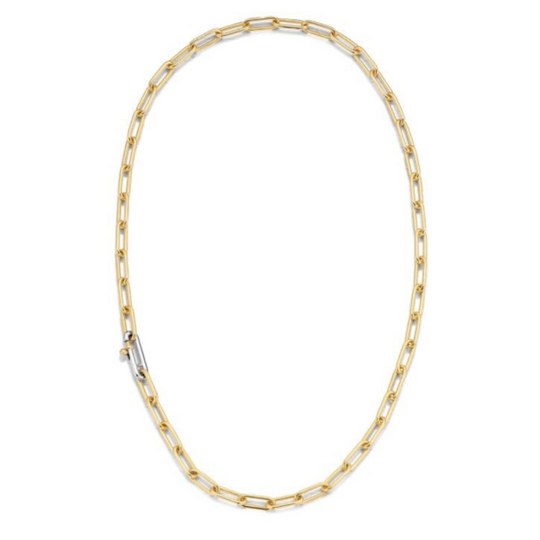 Yellow Paperclip Necklace by TI SENTO - West Orange Jewelers