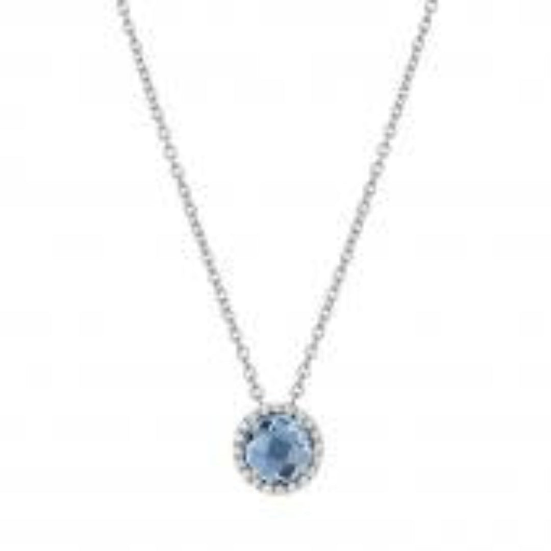 December Birthstone Pendant by Lafonn - West Orange Jewelers